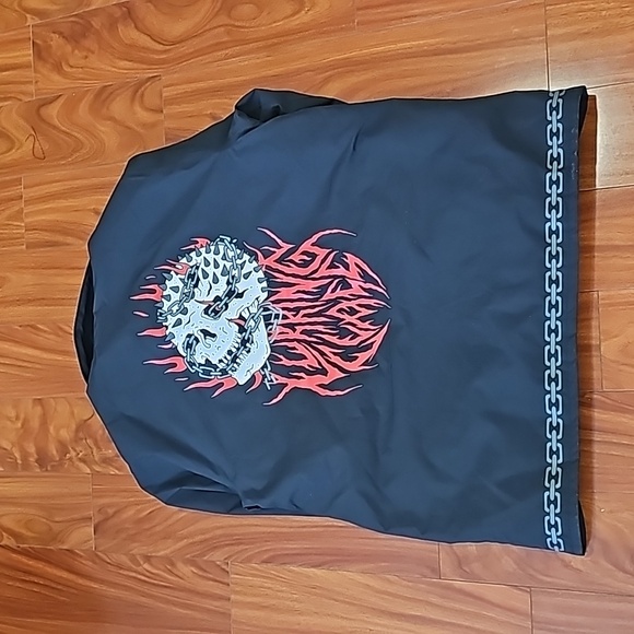 Lurking Class By Sketchy Tank Impale Mens Black Snowboard Jacket Sz XXL EUC - Picture 15 of 15